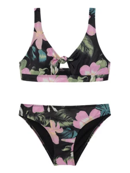 Roxy Maudymosi kostiumėlis Shadow Floral juoda