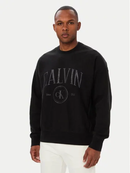 Calvin Klein Jeans T-Shirt Seasonal Graphic czarny
