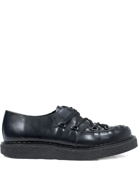 Pantofi derby George Cox din piele negru