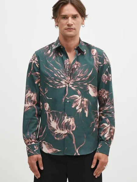 Риза Paul Smith зелено