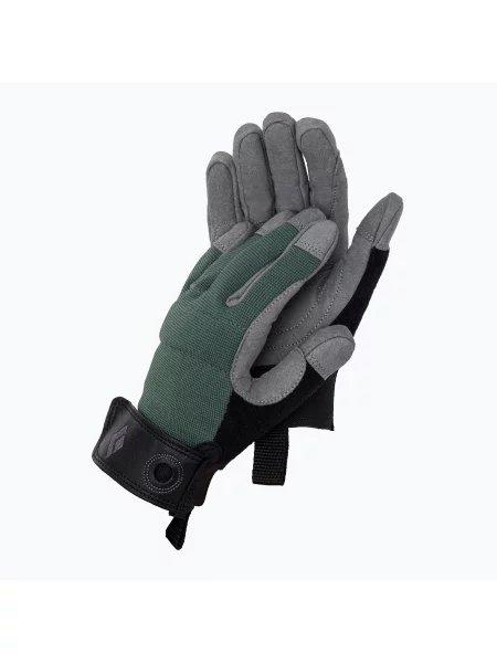 Lezecké rukavice Black Diamond Crag zelené černé