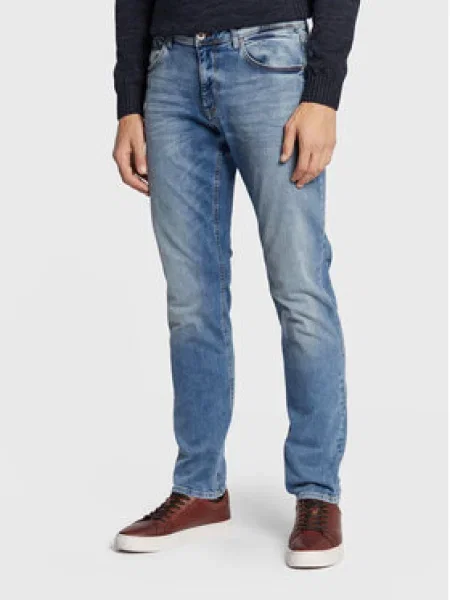 Petrol Industries Džínsy Russel Tapered Fit modrá
