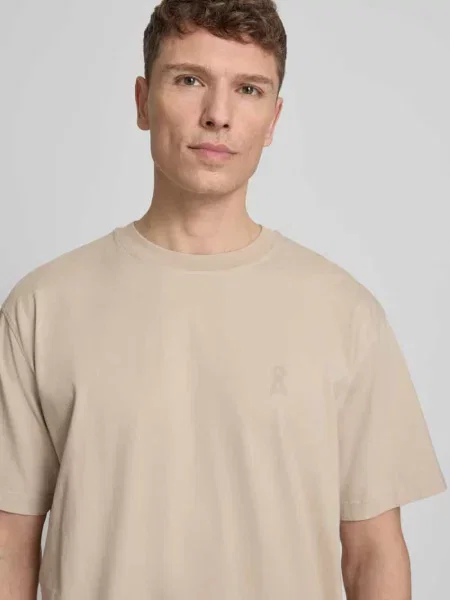 T-shirt o kroju relaxed fit z czystej bawełny ekologicznej model ICONIC Å MAARKOS' Armedangels