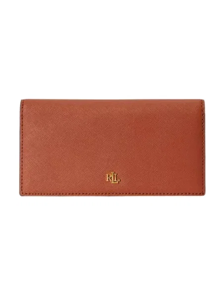 Portfel Ralph Lauren skórzany czerwony