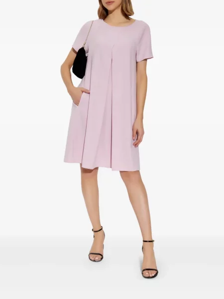 Rochie Emporio Armani evazată roz