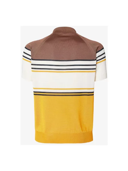 Dzianinowa koszulka polo Fendi