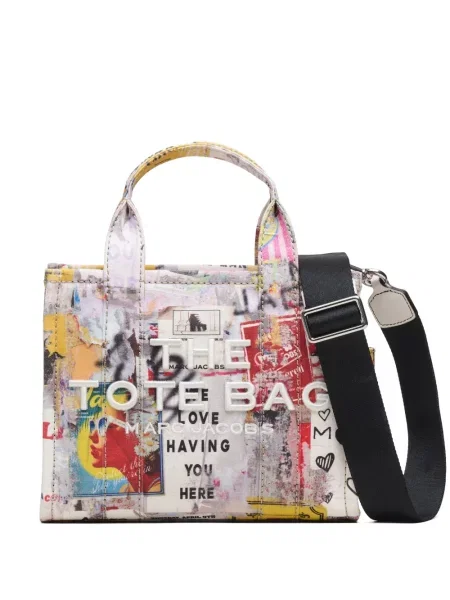 Geantă shopper Marc Jacobs alb