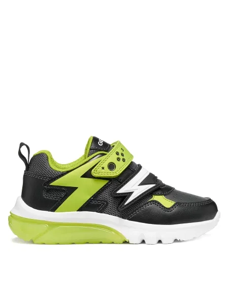 Sneakersy Geox J Ciberdron Boy S čierna