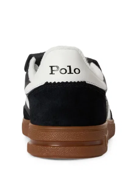 Τένις sneakers Polo Ralph Lauren με αυτόγραφο tweed μαύρο