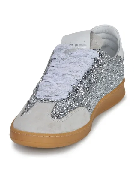 Pantofi Meline argintiu