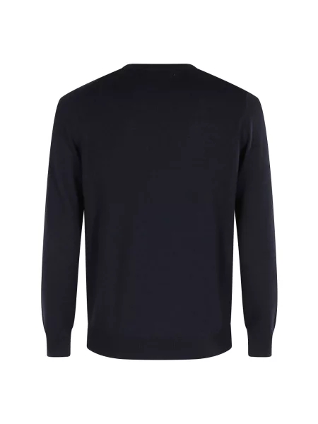 Sweter Kangra wełniany niebieski