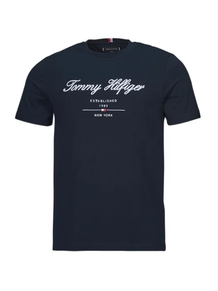 Majica Tommy Hilfiger tamnoplava