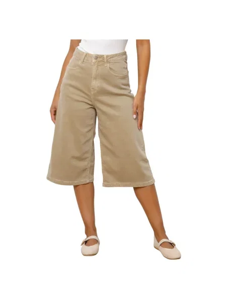 Hlače La Modeuse bež