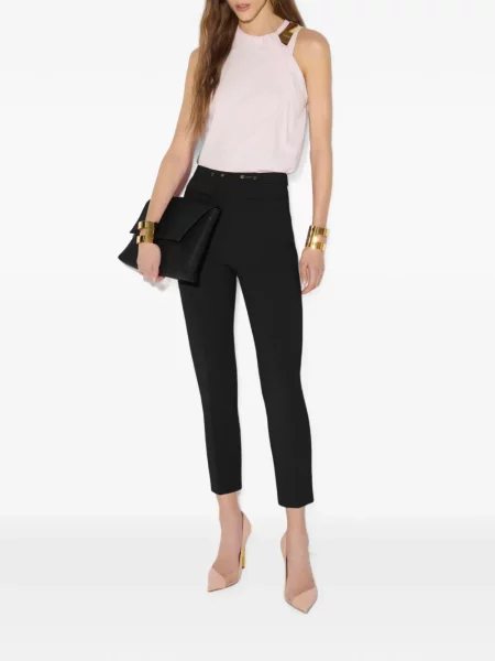 Μπλούζα Elisabetta Franchi από ζέρσεϋ ροζ