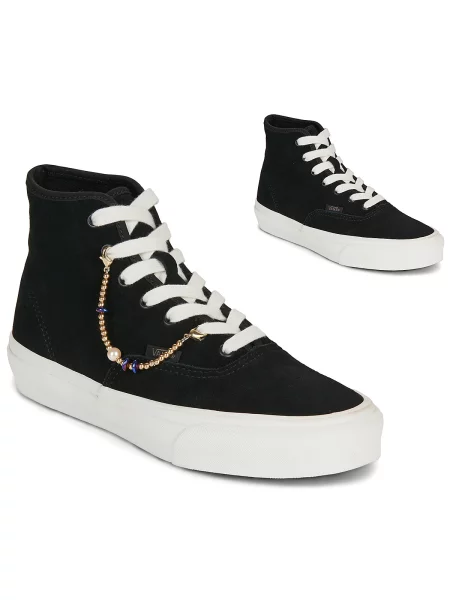 Členkové topánky Vans čierna