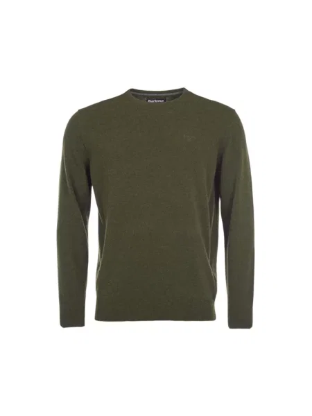 Barbour sweter wełniany zielony