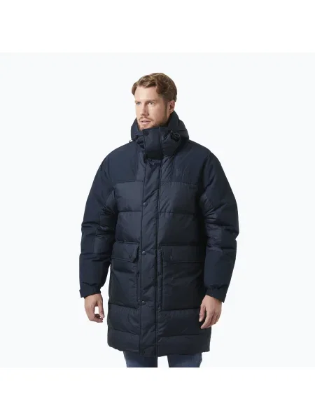 Geacă de puf pentru bărbați Helly Hansen Escape Down Parka navy albastru închis