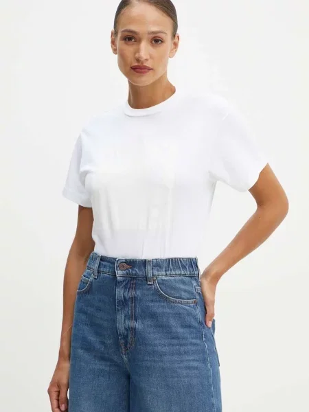 MAX&Co. tricou din femei alb