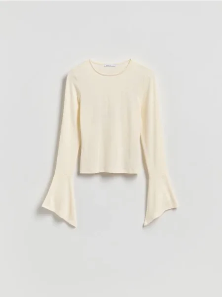 Bluză Reserved cu maneci evazate