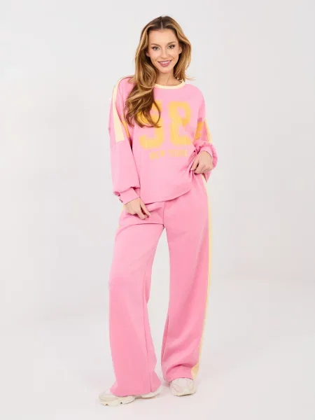 Komplet dresowy Rue Paris żółty