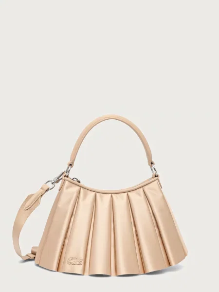 Lacoste geantă crossbody pentru femei bej