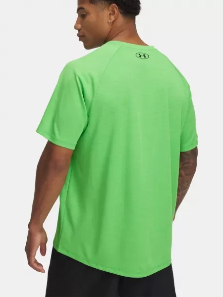 Pánske tréningové tričko RDX IMMAF Approved Half Sleeves Compression red červená