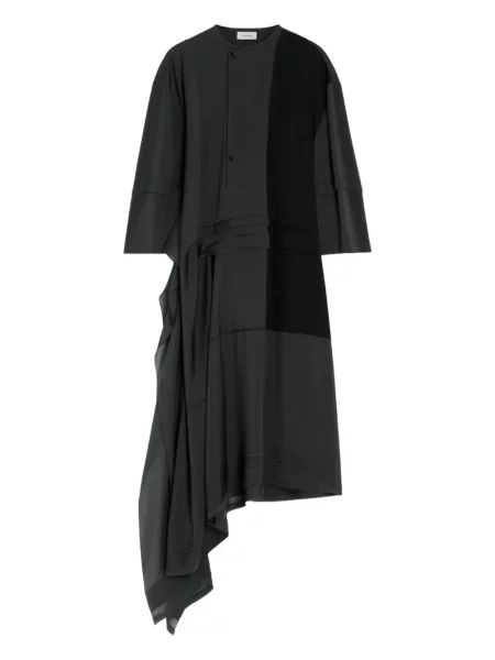 Rochie Lemaire plisată de costum negru
