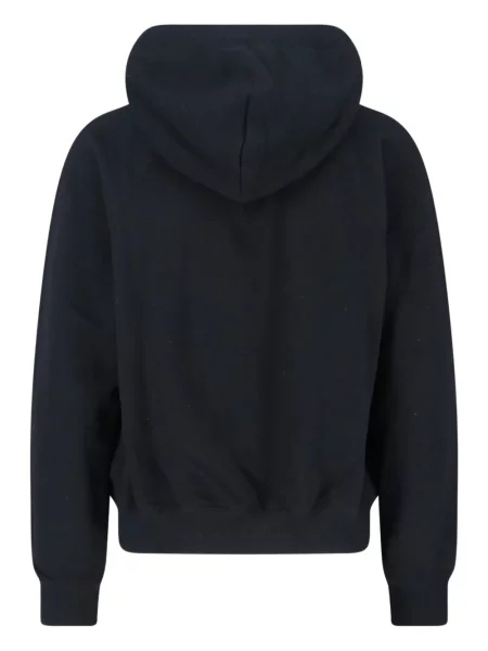 Hoodie Polo Ralph Lauren με κέντημα κασμίρ μαύρο