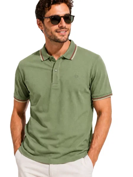 Tricou polo Lotto verde