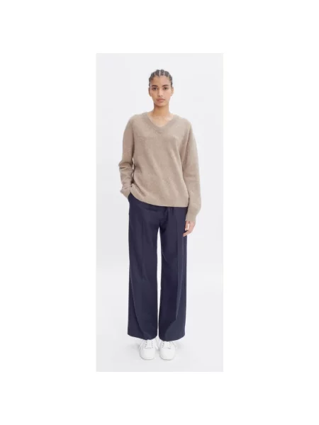Sweter A.p.c. wełniany beżowy