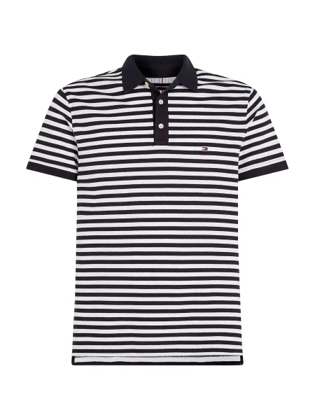 Tommy Hilfiger Polo majica Mornarsko Slim Fit modra