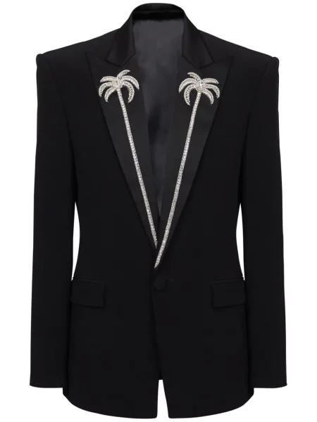 Sacou Balmain cu broderie negru