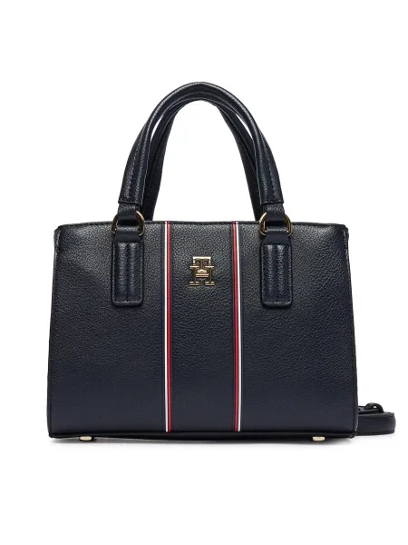 Tommy Hilfiger Kabelka Th Daily Mini Tote Corp Tmavomodrá modrá