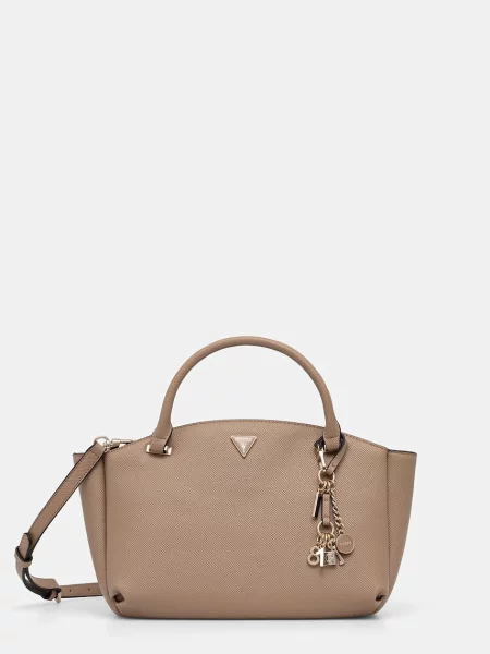 Guess geantă crossbody pentru femei cu imitație de piele GILDA bej