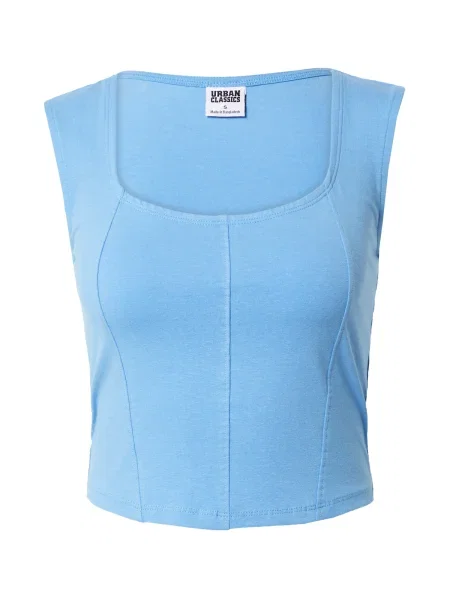 Urban Classics Top deschis albastru