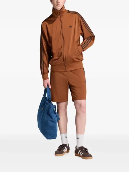 Geacă cămașă Adidas cu broderie alergare cu model piele de șarpe negru