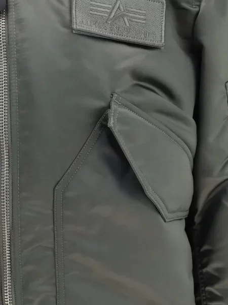 Geacă bomber Alpha Industries cu autograf verde