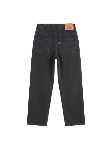 Gyerek széles szárú farmer Levi's® fekete