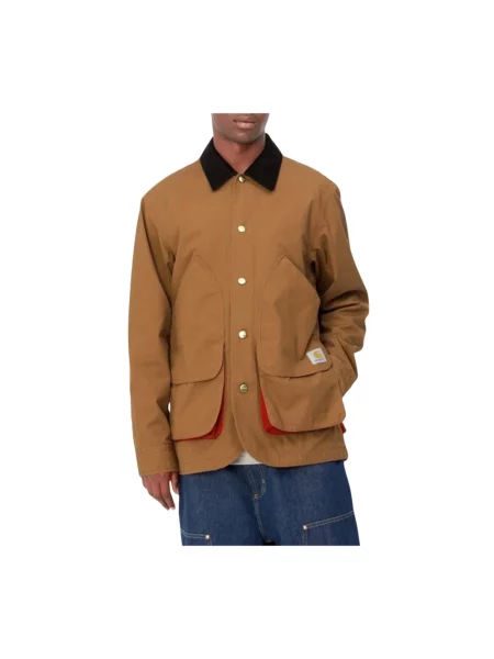 Kurtka Carhartt Wip brązowa