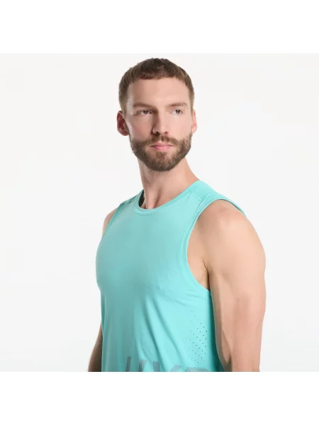 T-shirt sportowy o kroju regular fit z okrągłym dekoltem Puma Performance miętowa