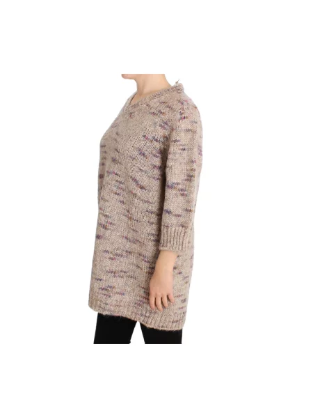 Sweter Pink Memories wełniany beżowy