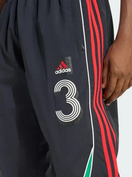 ADIDAS ORIGINALS Hlače Teamgeist zelena / crvena / crna bijela