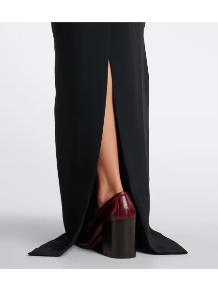 Rochie Dries Van Noten cu model floral negru