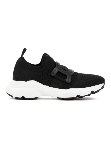 Sneakersy Tod's skórzane czarne