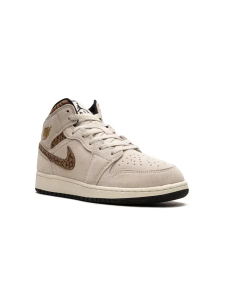 Sneakersy dziecięce Jordan Air Jordan 1 brązowe