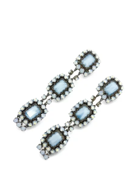 Naušnice Jennifer Gibson Jewellery siva