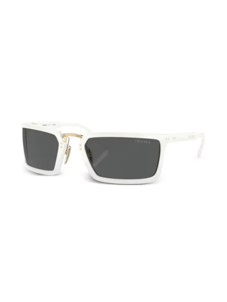 Sluneční brýle Prada Eyewear s autogramem bílé