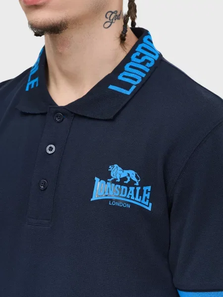 Поло Lonsdale синє