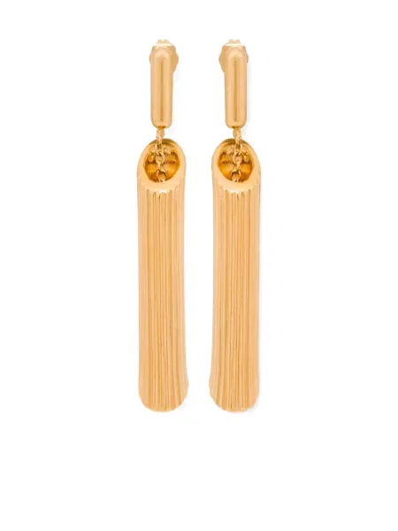 Cercei Moschino auriu