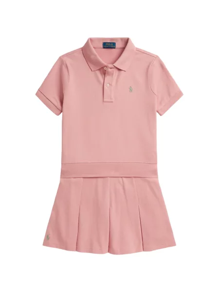 Spódnica dziecięca Polo Ralph Lauren różowa